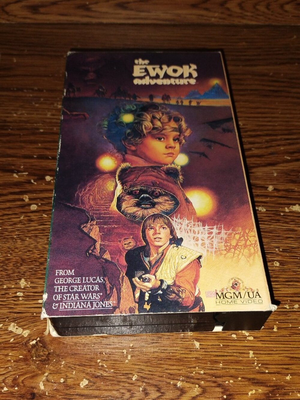 The Ewok Adventure (VHS, 1990 from 1984) Rare OOP